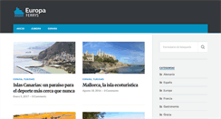 Desktop Screenshot of europaferrys.com